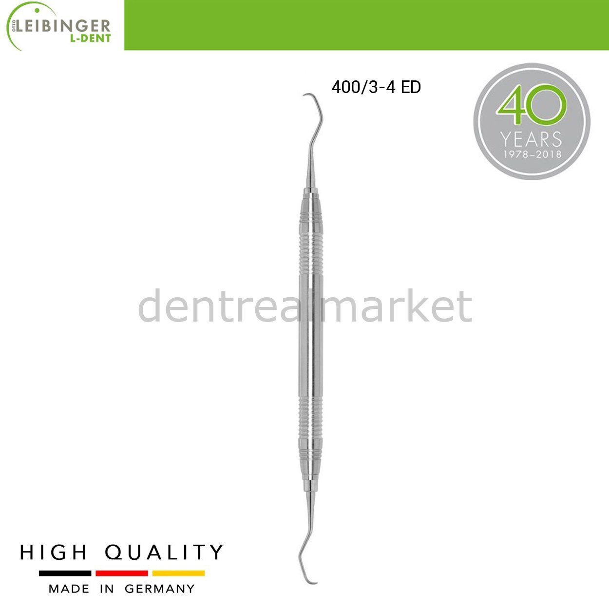 Gracey Curette 3-4, Lingual - Buccal - Periodontal Küret
