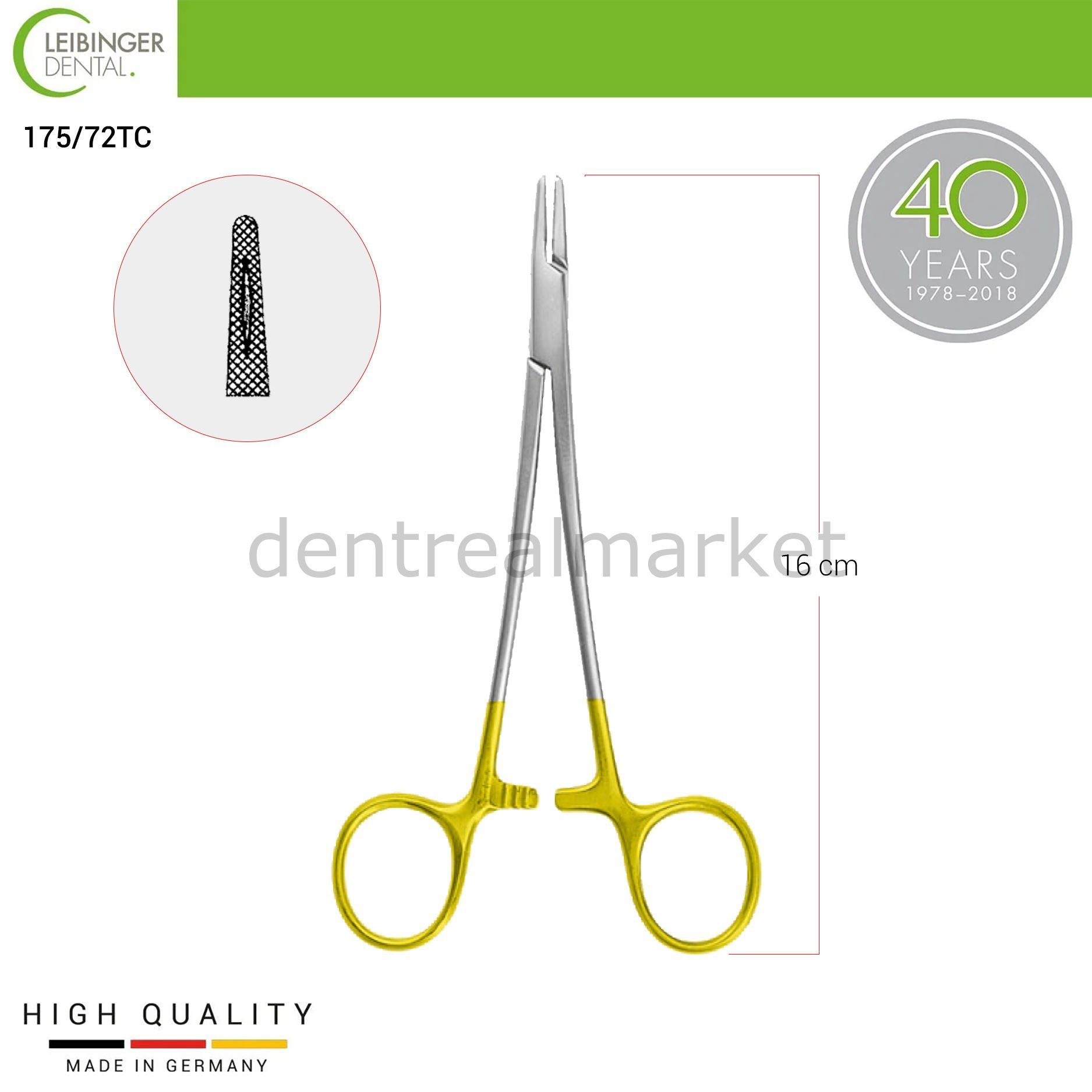 Mayo-Hegar Portegü TC - Tungsten Carpide - 16 cm