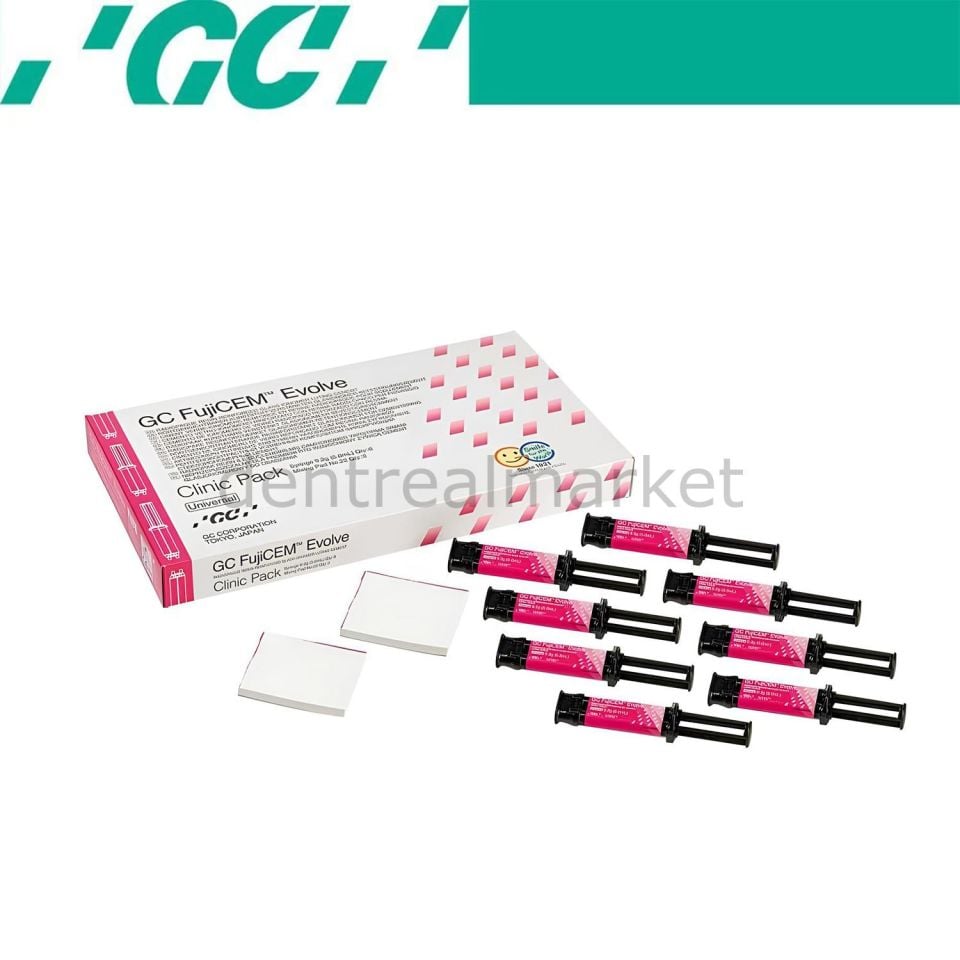 Fujicem Evolve Automix Clinic Pack - Rezin Modifiye Cam İyonomer Siman