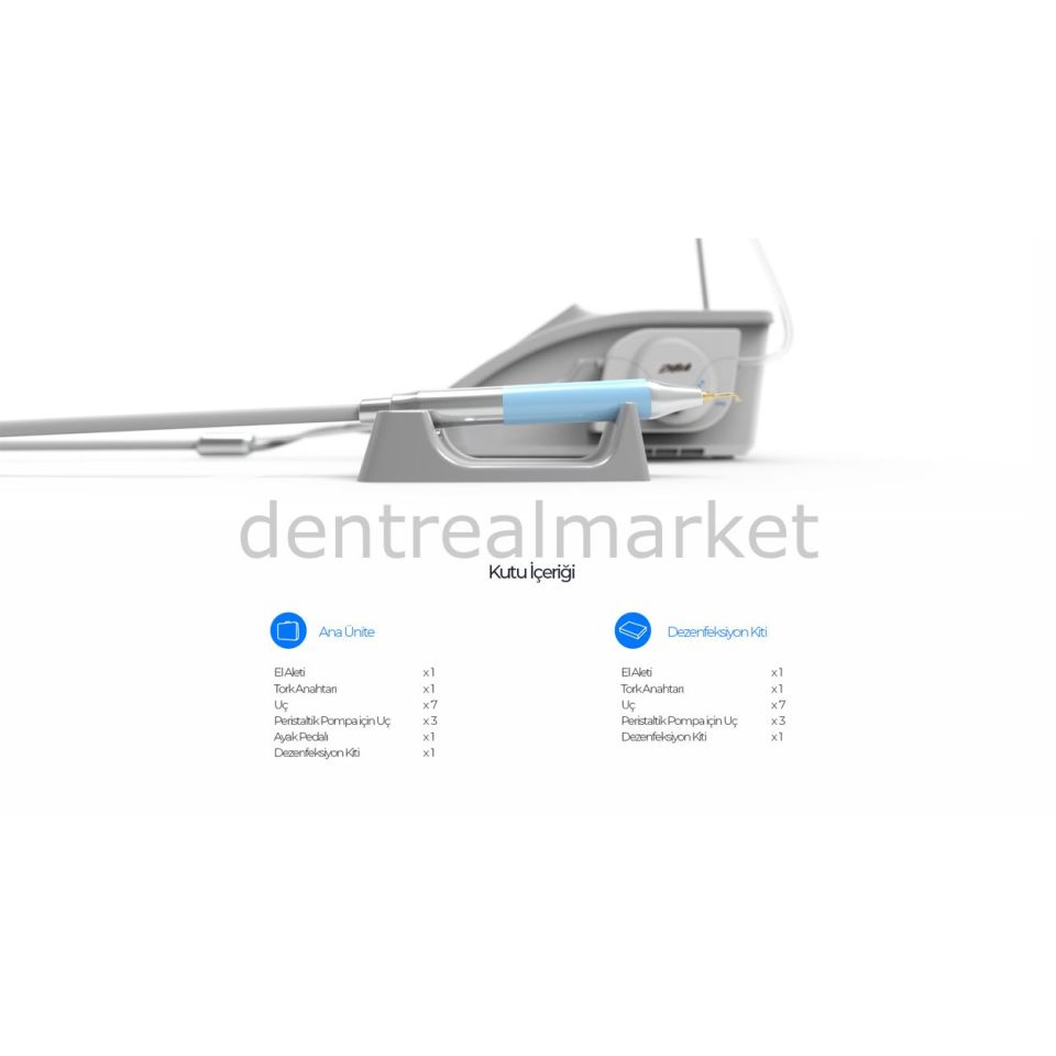 DBA Ultrasurgery Touch Piezo Ultrasonik Kemik Kesme Sistemi Işıklı