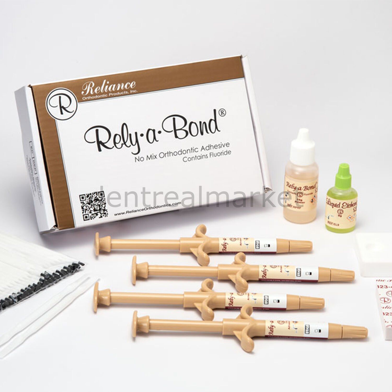 Rely-a-Bond Kit - Braket Yapıştırma Siman Seti - 4x3,5 gr Şırınga