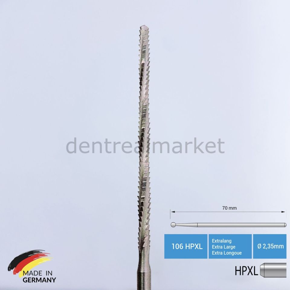 Çelik Lindeman Cerrahi Frez - 169RF -  Kesim Alanı 3,5 cm