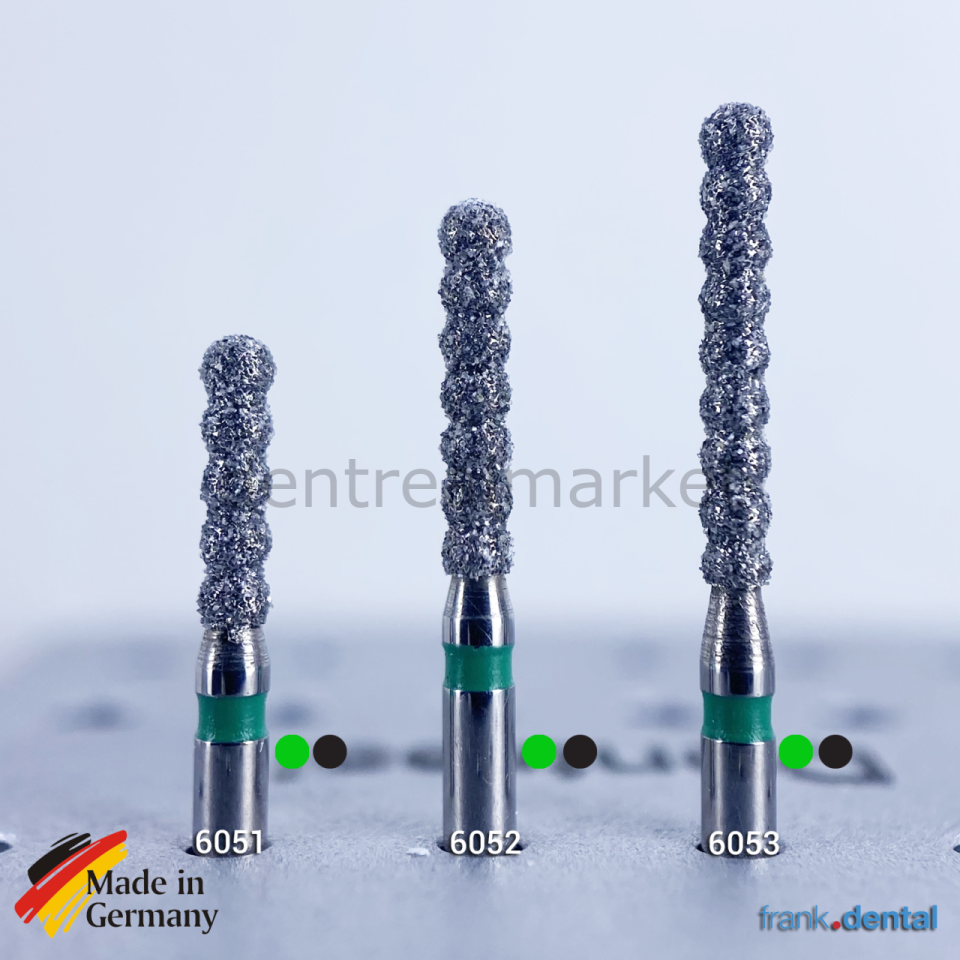 Doğal Elmas Frez - Sipiral - Aeratör 6051 - 5 Adet