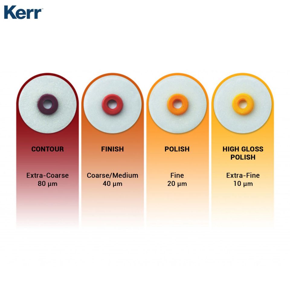 OptiDisc Kompozit Cila Diski Refil - 12,6 mm - Extra-Coarse - 4198