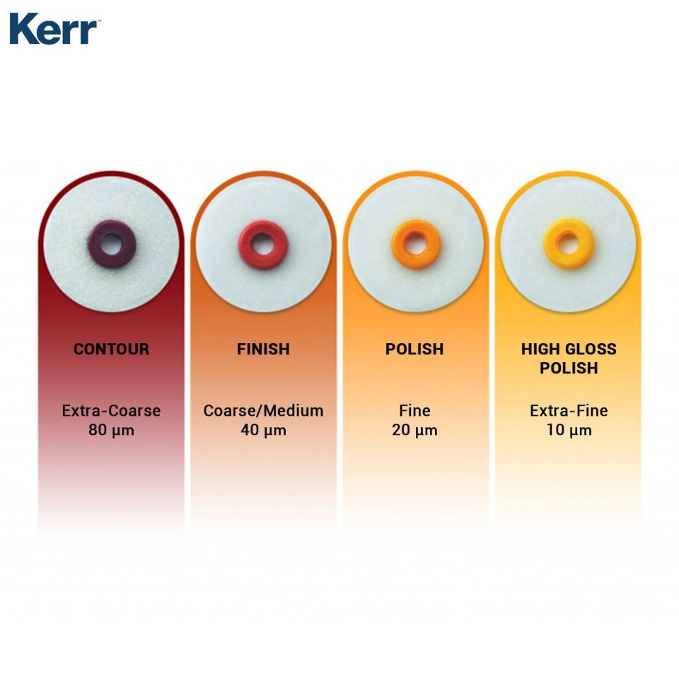 OptiDisc Kompozit Cila Diski Refil - 12,6 mm - Fine - 4185