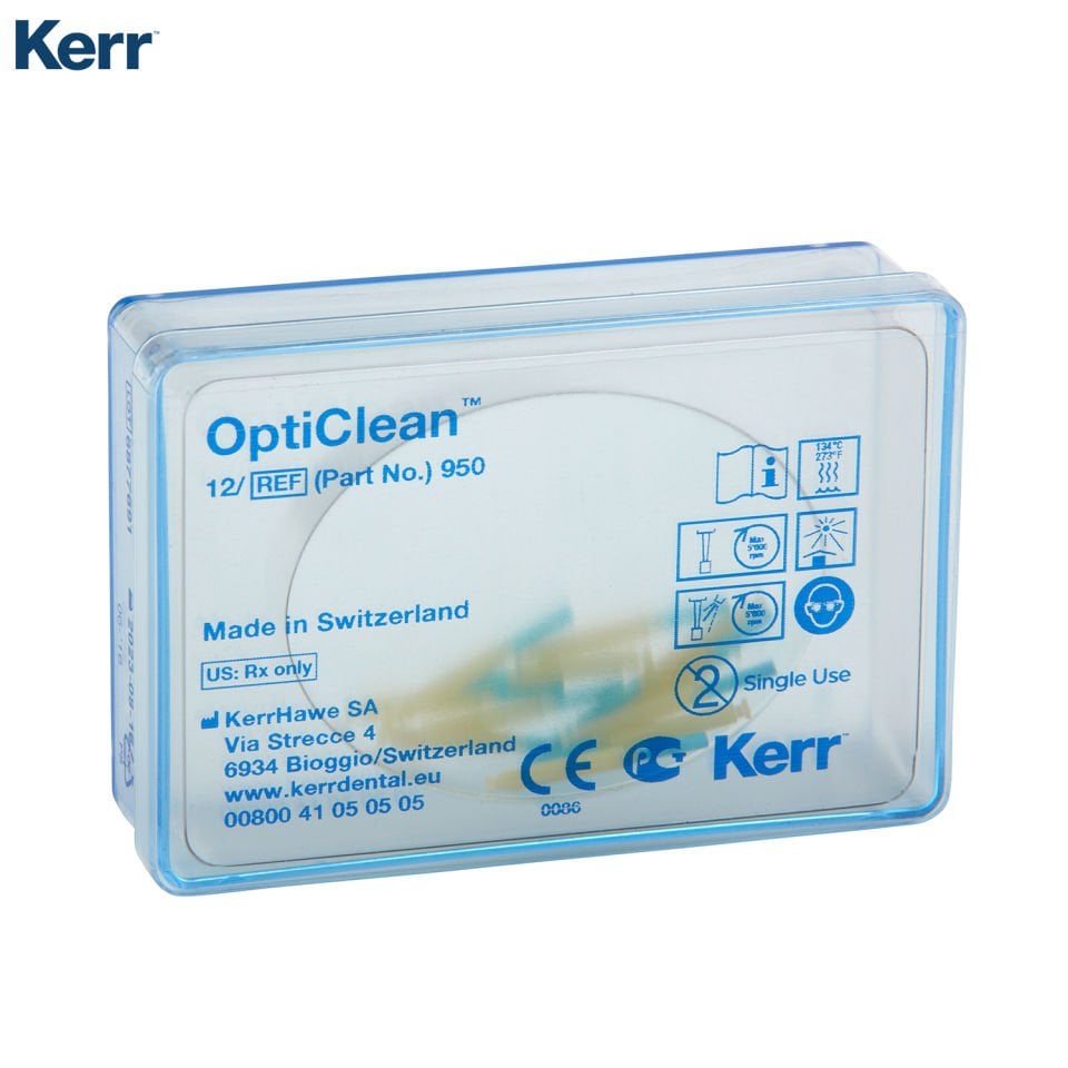 Opticlean Siman Temizleme Frezi - 12 Adet