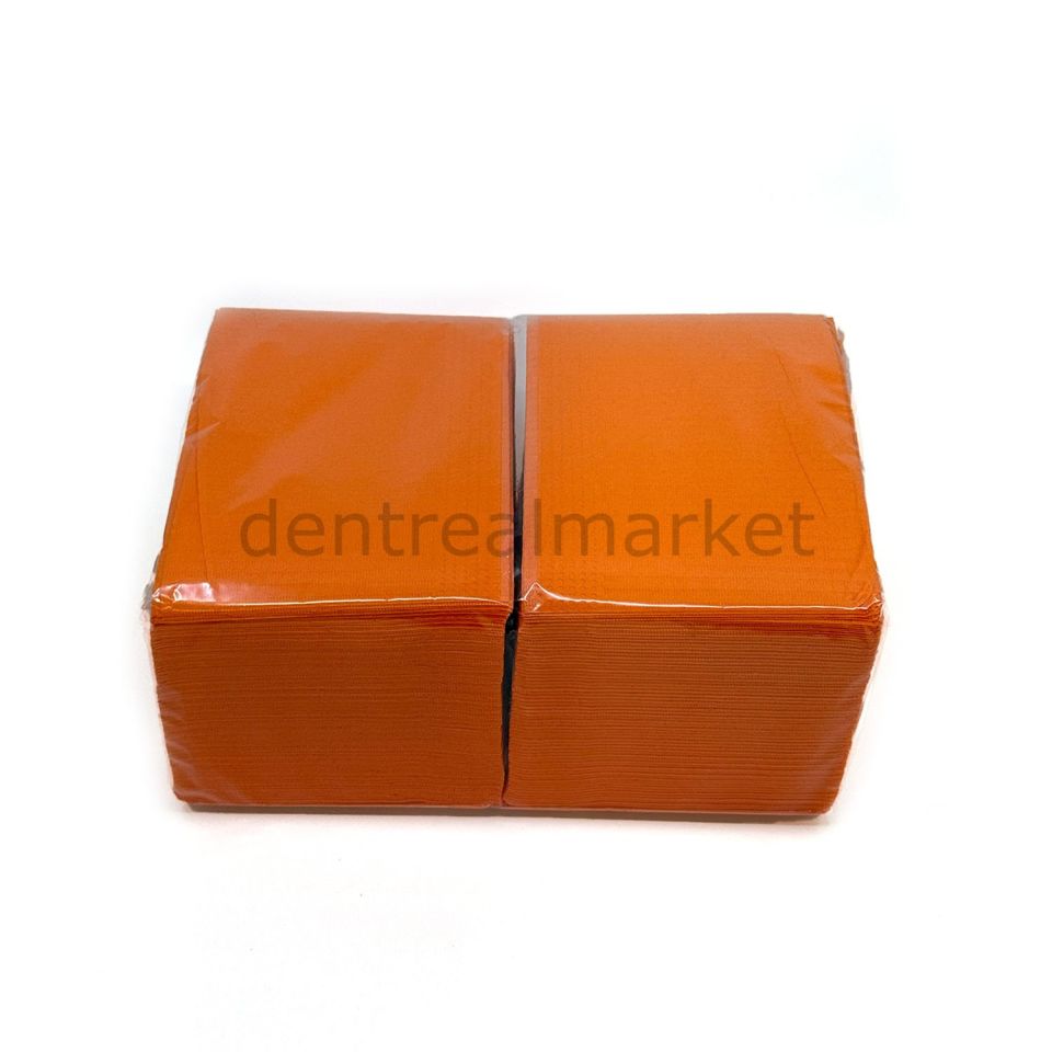 Avrupa Tabla Örtüsü Renkli - 33*44 cm 500 Ad - Orange