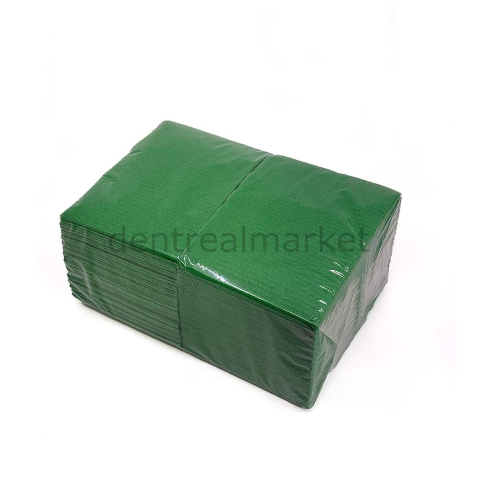 Avrupa Tabla Örtüsü Renkli - 33*44 cm 500 Ad - Dark Green