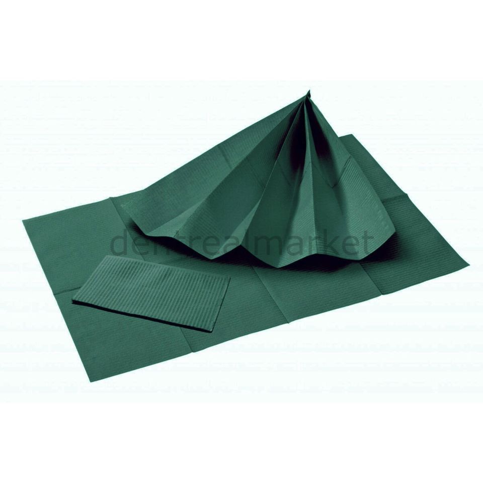 Avrupa Tabla Örtüsü Renkli - 33*44 cm 500 Ad - Dark Green