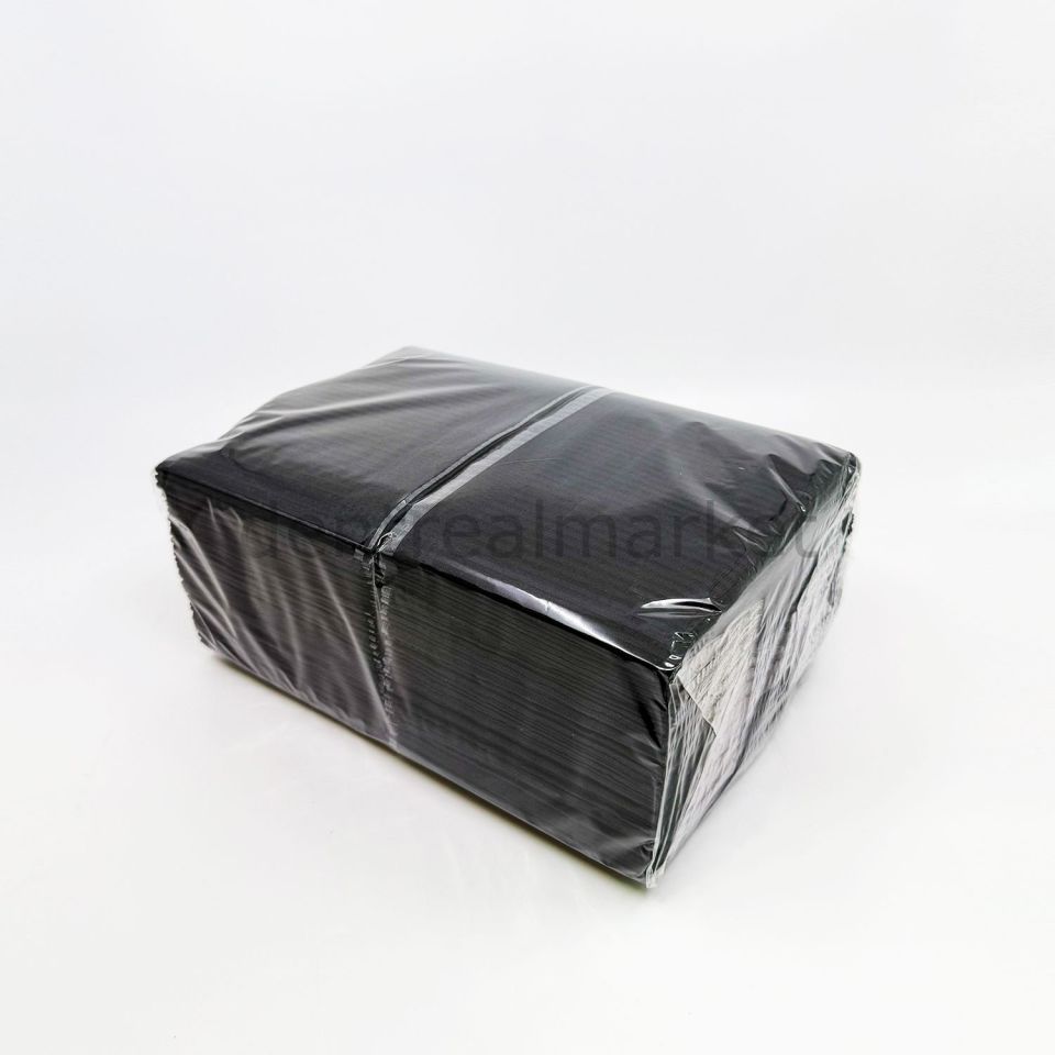 Avrupa Tabla Örtüsü Renkli - 33*44 cm 500 Ad - Black
