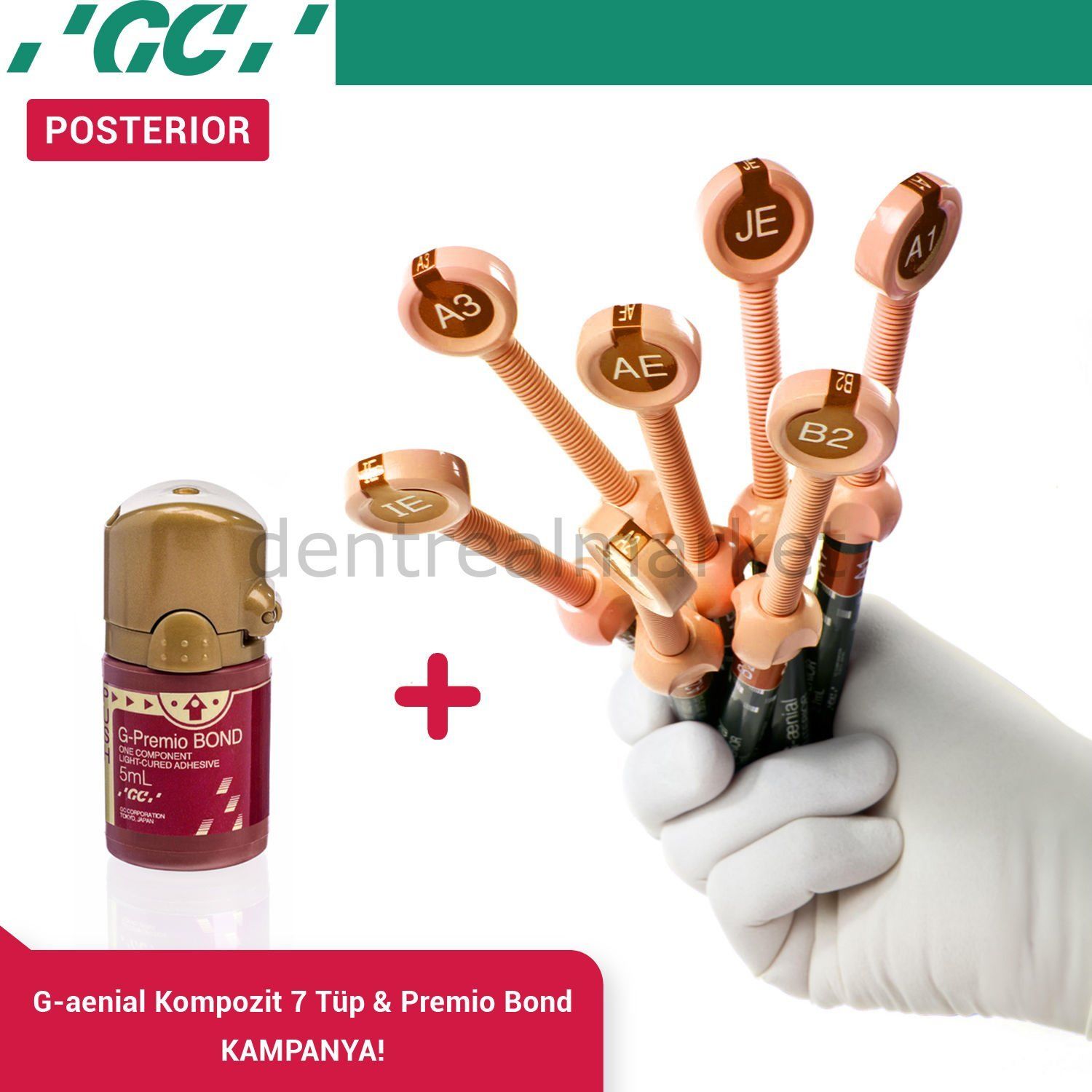 G-aenial Posterior Kompozit 7 Tüp & Premio Bond - Kampanya ***
