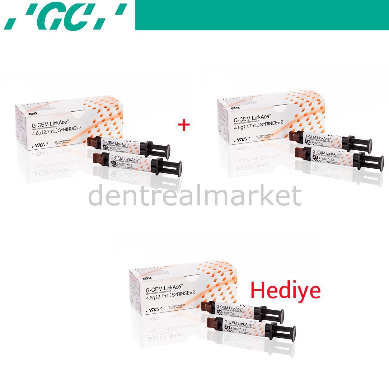 G-cem LinkAce  Self-Adeziv Siman - Kampanya
