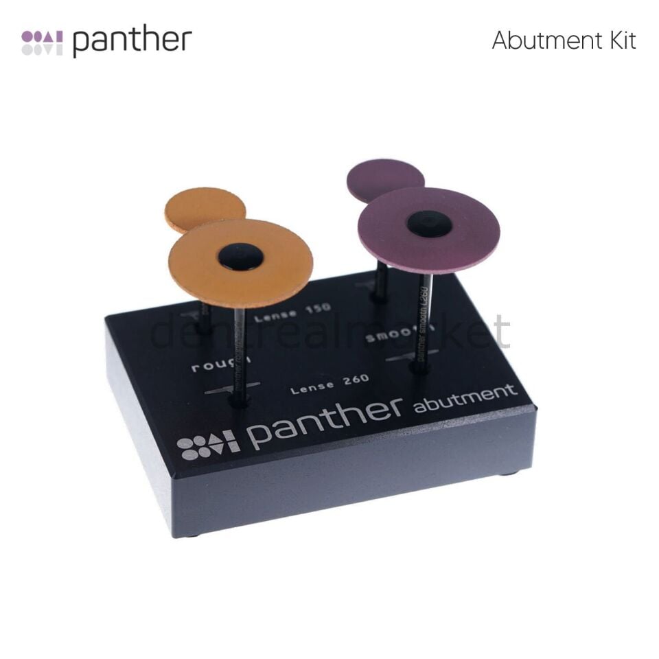 Panther Abutment Polishing Kit - Abutment Yüzeylerinin Parlatılması
