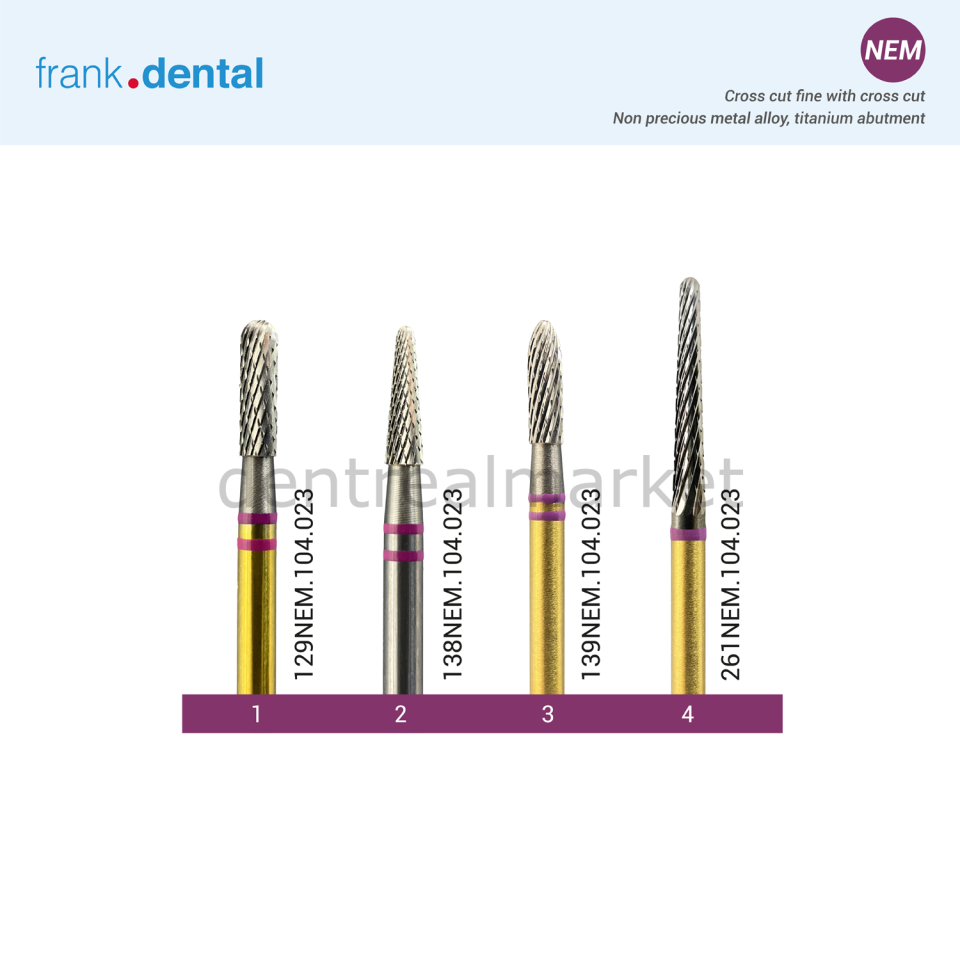 Carpide Canavar Tip Hard Frez - 138NEM