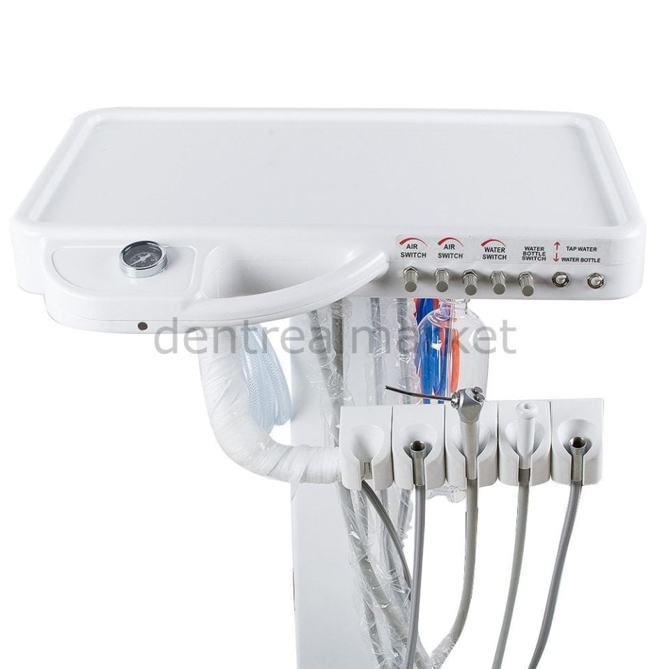 Portatif Unit Cihazı Tablalı (Mobil Dental Ünit)