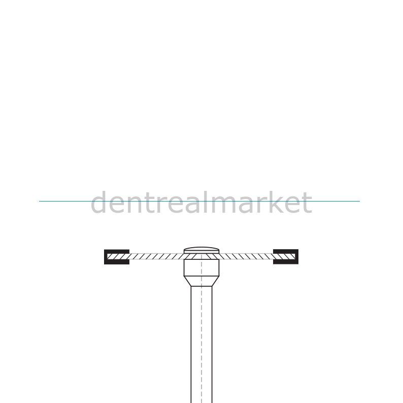 Ortho Diamond Disc Arayüz Separe - Çift Taraflı Aşındırma