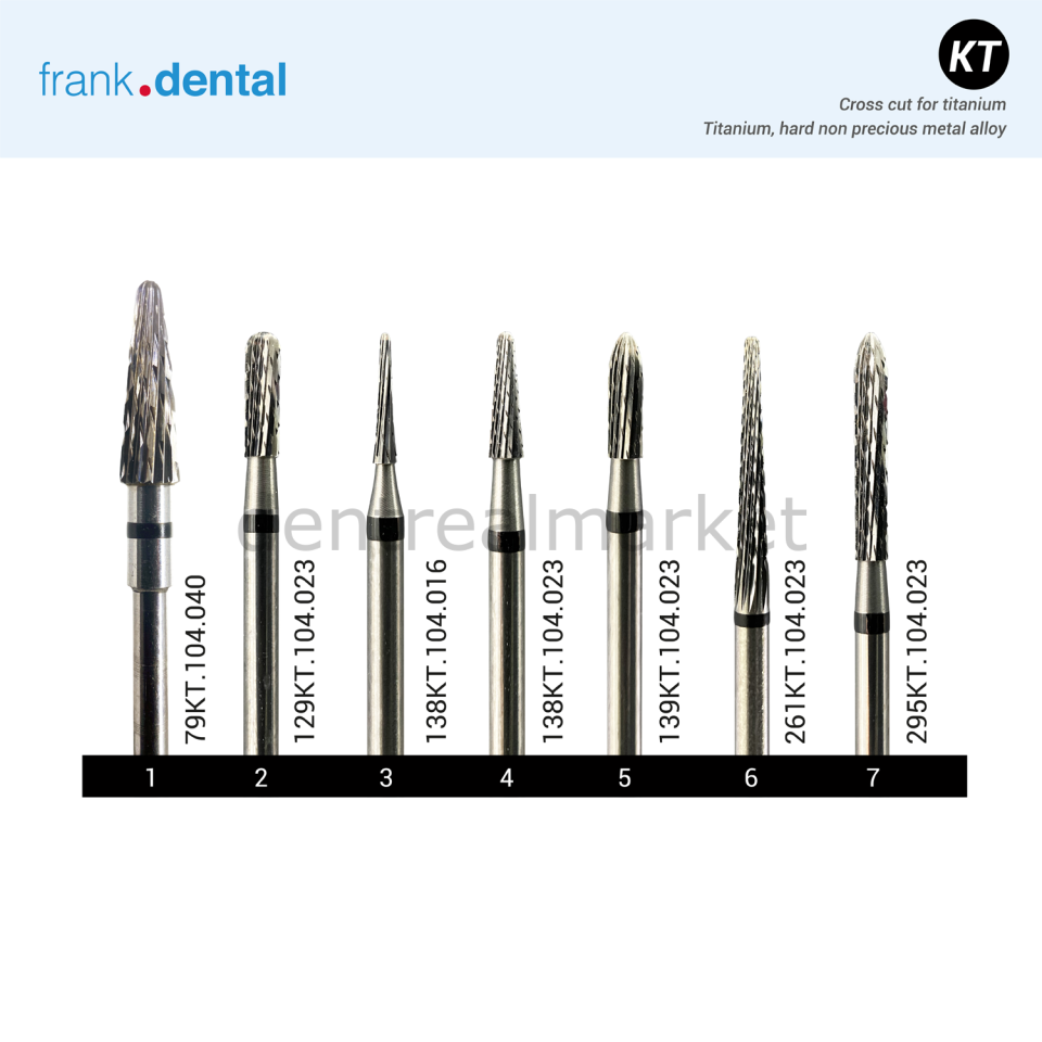 Carpide Canavar Tip Hard Frez - 261KT - Titanyum ve Sert Metal için