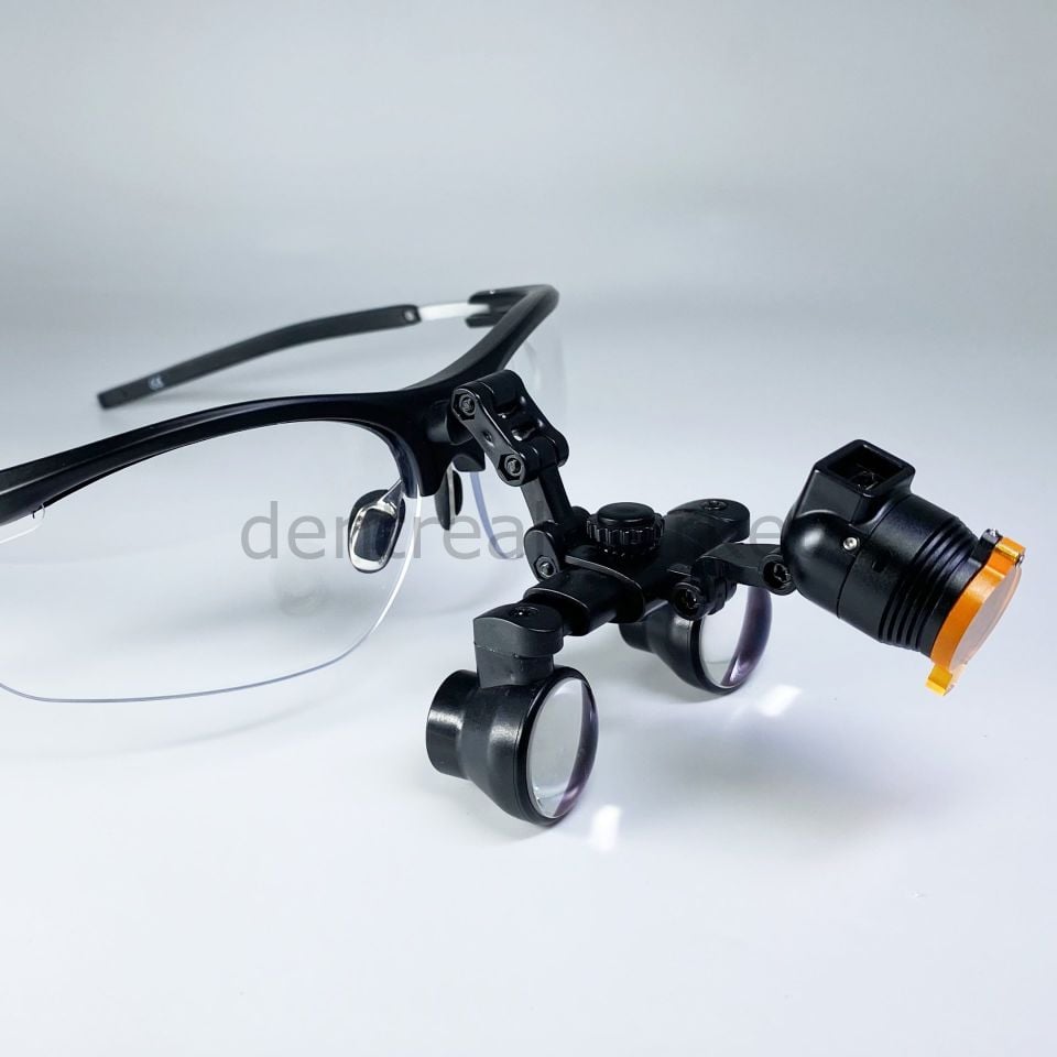 3.0x mini Galilean Ayarlanabilir Loupe 42 Cm - Kablolu Led Işıklı