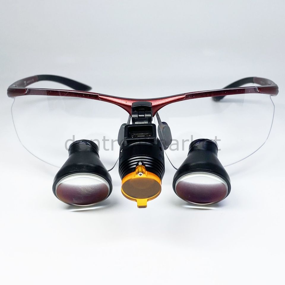 3.5x Büyütmeli Kablolu Işıklı Spor Custom Loupe