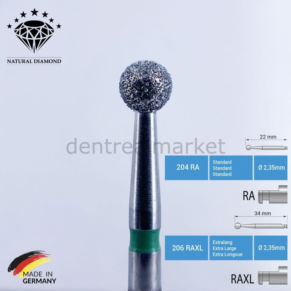Rond Doğal Elmas Frez - 801 - Anguldurva İçin