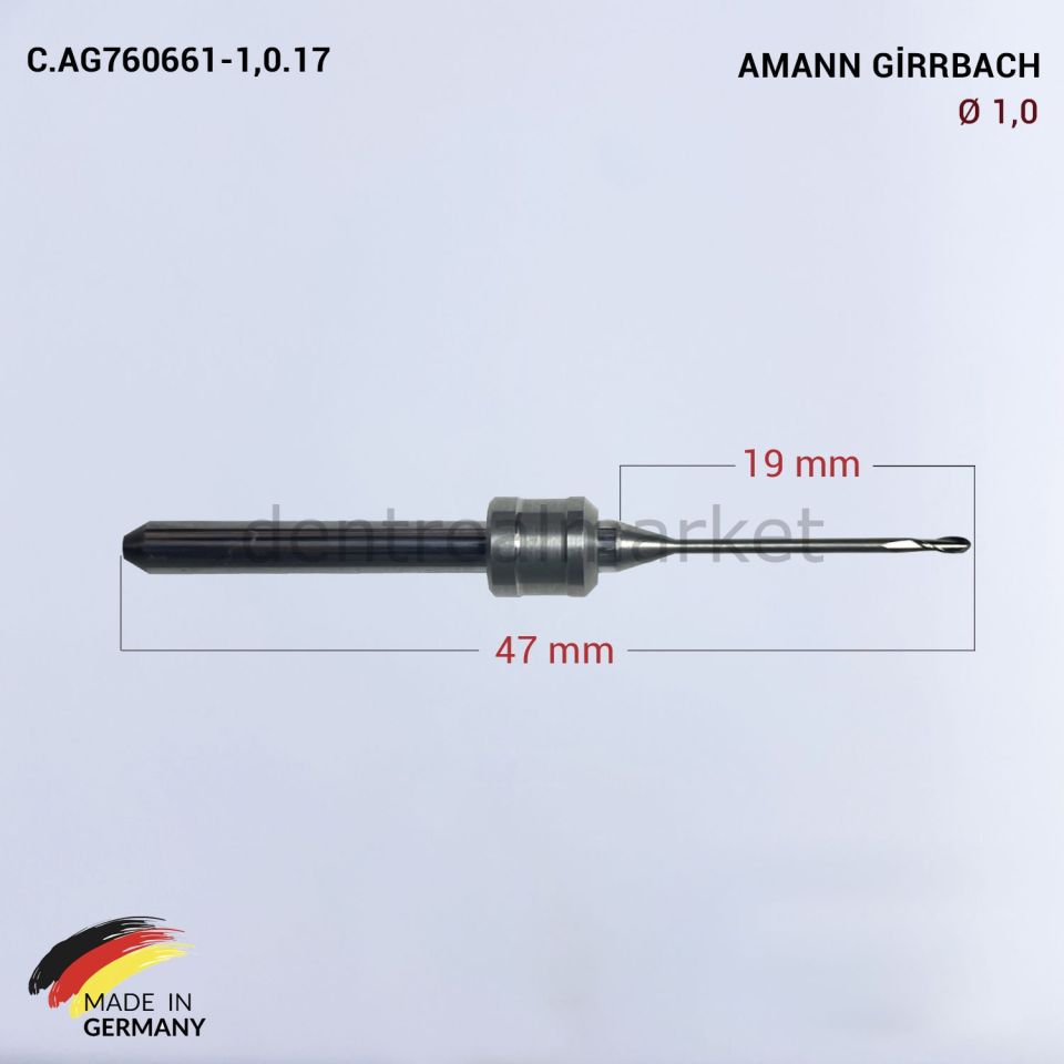 Amann Girrbach Cad Cam Drill 1,0 mm