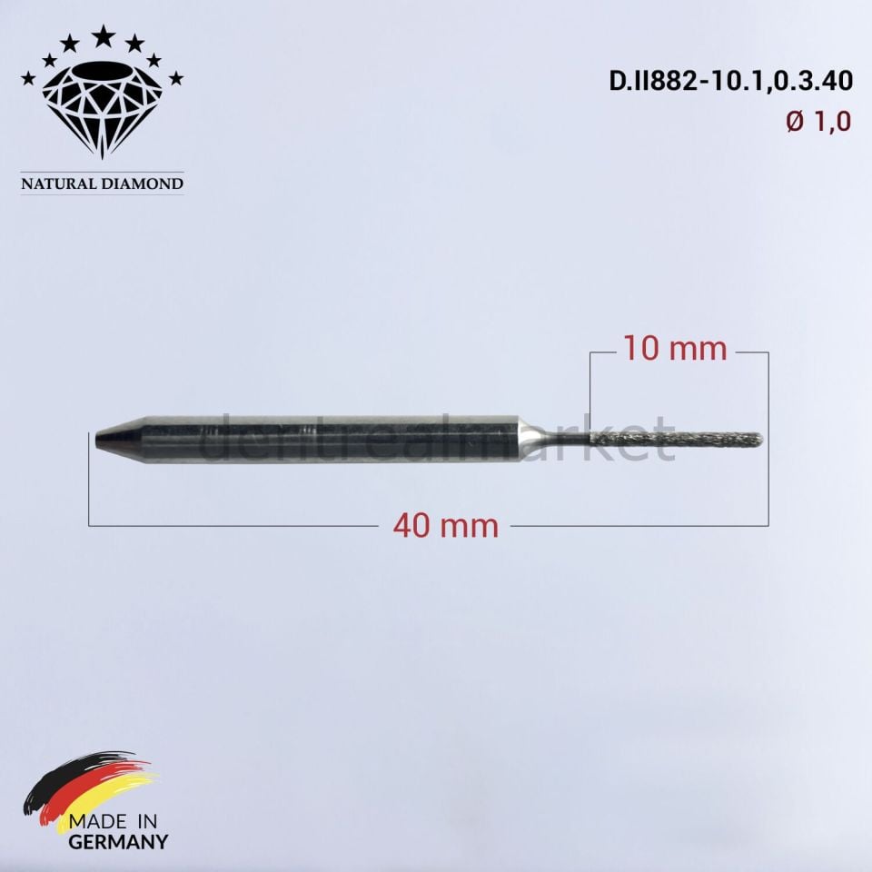 Imes Icore Wieland Elmas Cad Cam Drill 1,0 mm